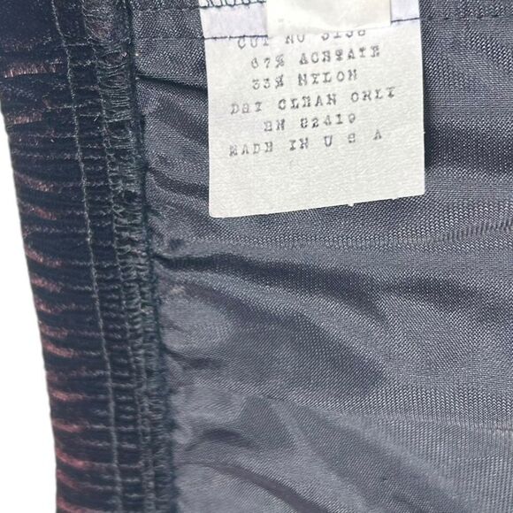 80’s 90’s Vintage David Rose Velvet Floral Blazer & Skirt Set Approx. Size 18 20 - Picture 14 of 14